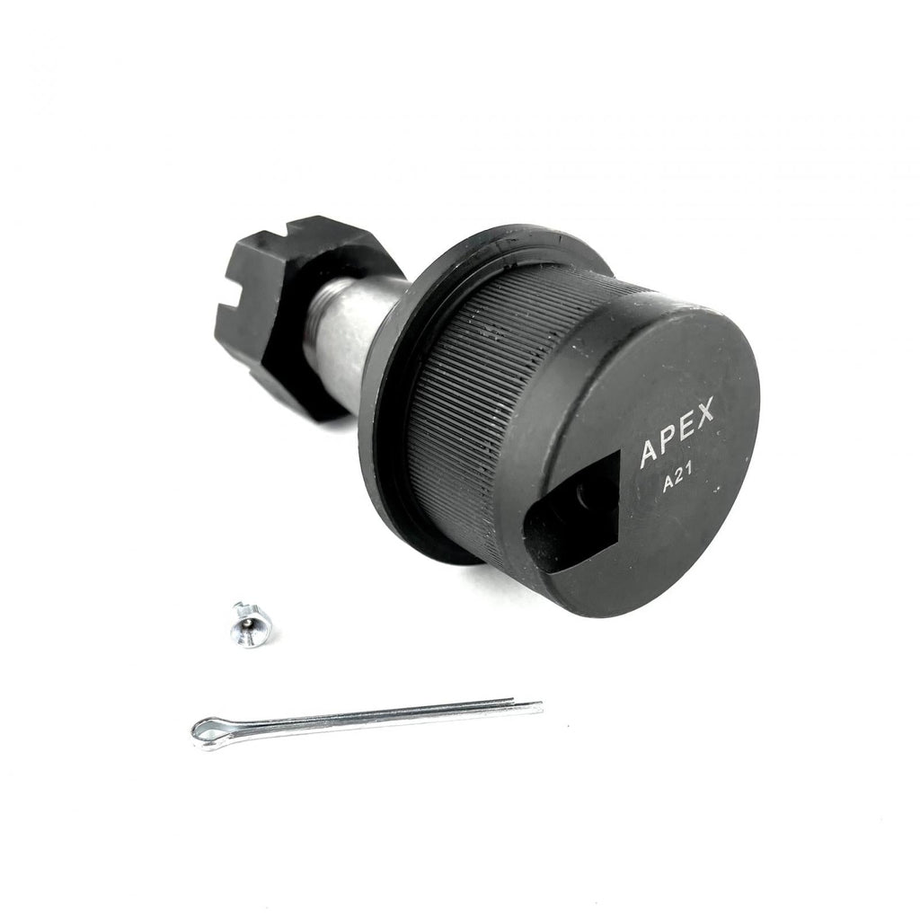 Apex Chassis Suspension Ball Joint Heavy Duty Ball Joint Kit (Upper is Knurled) Fits: 14-18 Ram 2500/3500 Apex Chassis - KIT211K