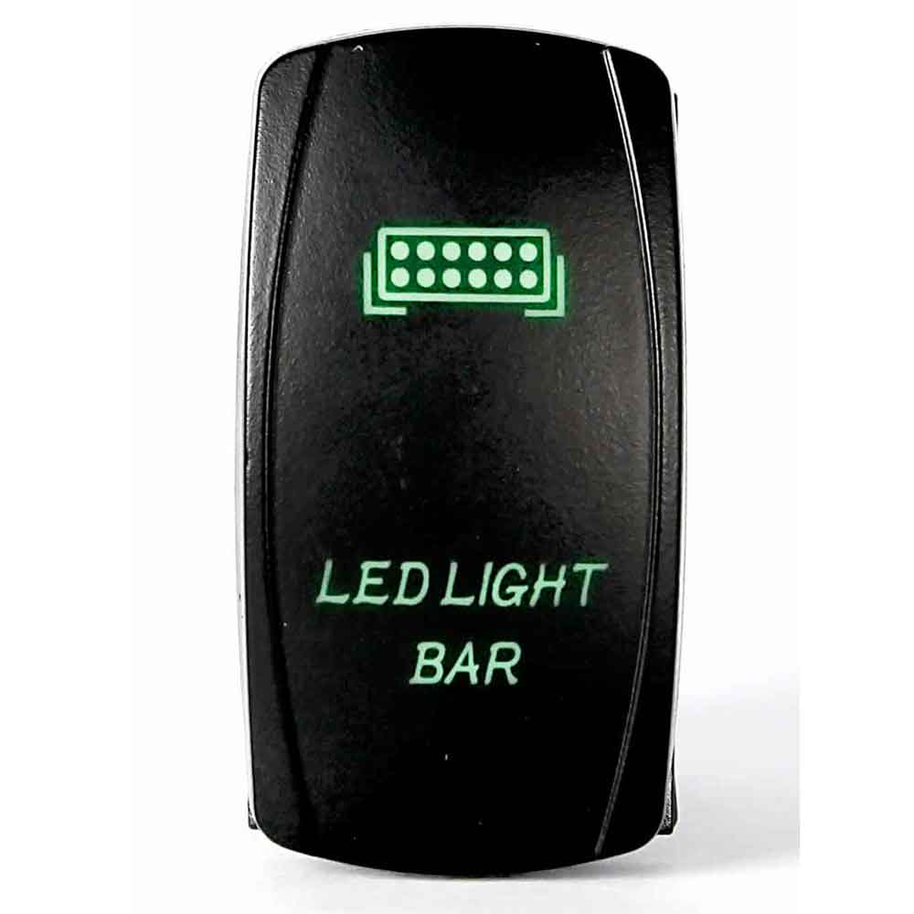 Quake LED Light Bar Give the vehicles switches some style with Quake LEDs Two-Way Rocker Switches - QRS353