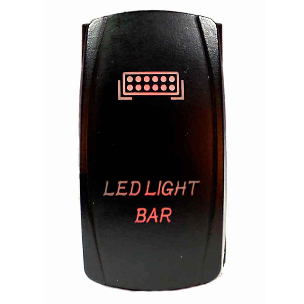 Quake LED Light Bar Give the vehicles switches some style with Quake LEDs Two-Way Rocker Switches - QRS373
