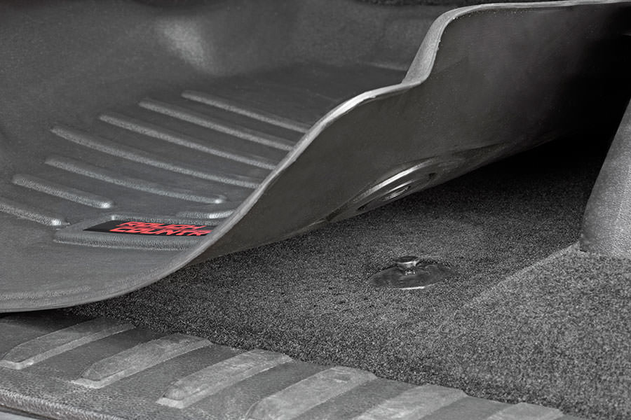 Rough Country Floor Mats/Liners Heavy Duty Floor Mats Front-07-13 Silverado/Sierra Rough Country - M-2071