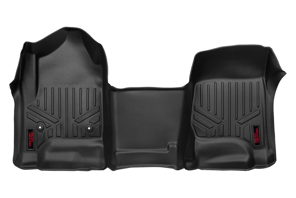 Rough Country Floor Mats/Liners Heavy Duty Floor Mats Front 1pc-14-19 Silverado/Sierra Rough Country - M-2114