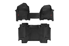 Load image into Gallery viewer, Rough Country Floor Mats/Liners Heavy Duty Floor Mats Front/Rear-19-20 RAM 1500 Crew Cab Half Console Rough Country - M-31410