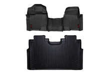 Load image into Gallery viewer, Rough Country Floor Mats/Liners Heavy Duty Floor Mats Front/Rear W/Center 15-20 Ford F-150 SuperCrew Cab Rough Country - M-51153