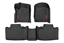 Load image into Gallery viewer, Rough Country Floor Mats/Liners Heavy Duty Floor Mats Front/Rear-13-20 Jeep Grand Cherokee WK2 w/Factory Post Style Floormat Connector Rough Country - M-60305