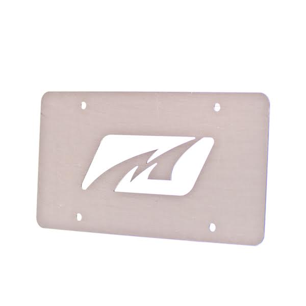 Motobilt License Plate Bracket Metal Logo Licence Tag Plate Motobilt - MB0009