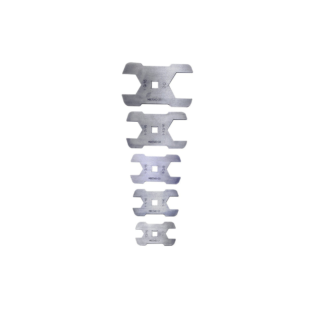 Motobilt Builder Components Jam Nut Wrench Set 2 Motobilt - MB0540