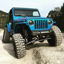 Load image into Gallery viewer, Motobilt Front Bumpers Jeep YJ/TJ Stubby Front Bumper Bare Steel Motobilt - MB1000