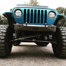 Load image into Gallery viewer, Motobilt Front Bumpers Jeep YJ/TJ Stubby Front Bumper Bare Steel Motobilt - MB1000