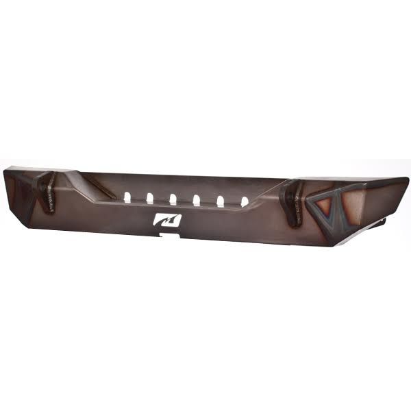 Motobilt Rear Bumpers Jeep JK Rear Stubby Bumper 07-18 Wrangler JK Bare Steel Motobilt - MB1010
