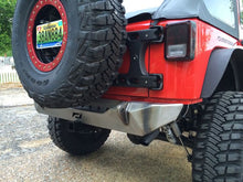 Load image into Gallery viewer, Motobilt Rear Bumpers Jeep JK Rear Stubby Bumper 07-18 Wrangler JK Bare Steel Motobilt - MB1010