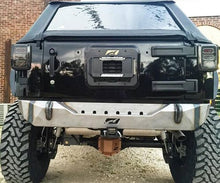 Load image into Gallery viewer, Motobilt Rear Bumpers Jeep JK Rear Stubby Bumper 07-18 Wrangler JK Bare Steel Motobilt - MB1010