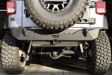 Load image into Gallery viewer, Motobilt Rear Bumpers Jeep JK Rear Stubby Bumper 07-18 Wrangler JK Bare Steel Motobilt - MB1010