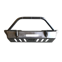 Load image into Gallery viewer, Motobilt Front Bumpers Jeep JK Front Bumper W/Stinger 07-18 Wrangler JK Crusher Series Bare Steel Motobilt - MB1011-S