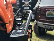 Load image into Gallery viewer, Motobilt Front Bumpers Jeep JK Front Bumper W/Stinger 07-18 Wrangler JK Crusher Series Bare Steel Motobilt - MB1011-S