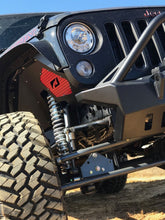 Load image into Gallery viewer, Motobilt Front Bumpers Jeep JK Front Bumper W/Stinger 07-18 Wrangler JK Crusher Series Bare Steel Motobilt - MB1011-S
