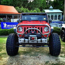 Load image into Gallery viewer, Motobilt Bumper Hoops Jeep JK Grill Hoop 07-18 Wrangler JK Motobilt - MB1013