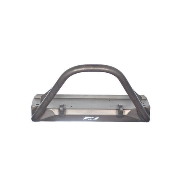 Motobilt Front Bumpers Jeep CJ Front Stubby Bumper W/Stinger Bare Steel Motobilt - MB1015-S