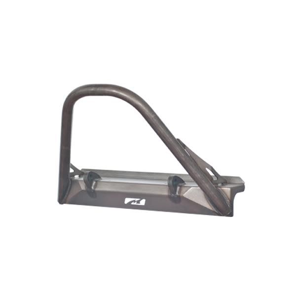 Motobilt Front Bumpers Jeep CJ Front Stubby Bumper W/Stinger Bare Steel Motobilt - MB1015-S
