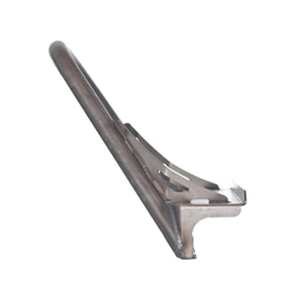 Motobilt Front Bumpers Jeep CJ Front Stubby Bumper W/Stinger Bare Steel Motobilt - MB1015-S