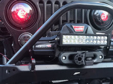 Load image into Gallery viewer, Motobilt Front Bumpers Jeep CJ Mid Width Front Bumper W/Stinger Bare Steel Motobilt - MB1019-S