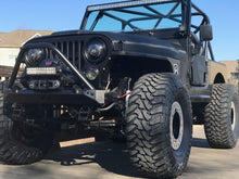 Load image into Gallery viewer, Motobilt Front Bumpers Jeep CJ Mid Width Front Bumper W/Stinger Bare Steel Motobilt - MB1019-S