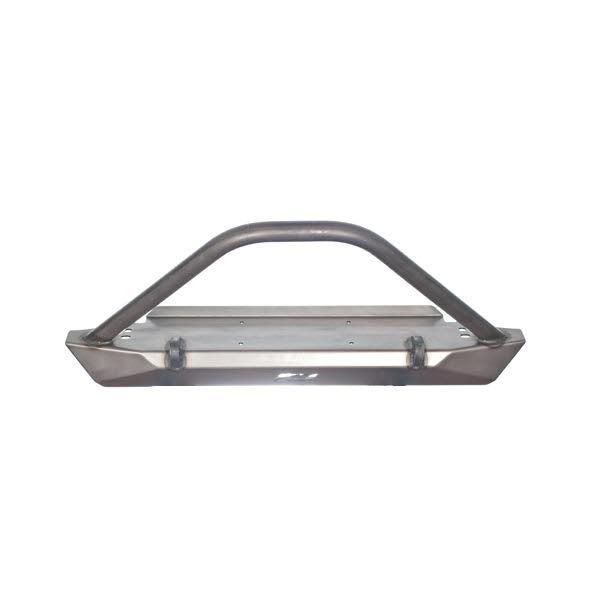 Motobilt Front Bumpers Jeep YJ / TJ / LJ Mid-Width Front Bumper W/Stinger Bare Steel Motobilt - MB1021-S