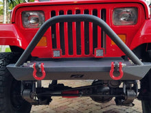 Load image into Gallery viewer, Motobilt Front Bumpers Jeep YJ / TJ / LJ Mid-Width Front Bumper W/Stinger Bare Steel Motobilt - MB1021-S