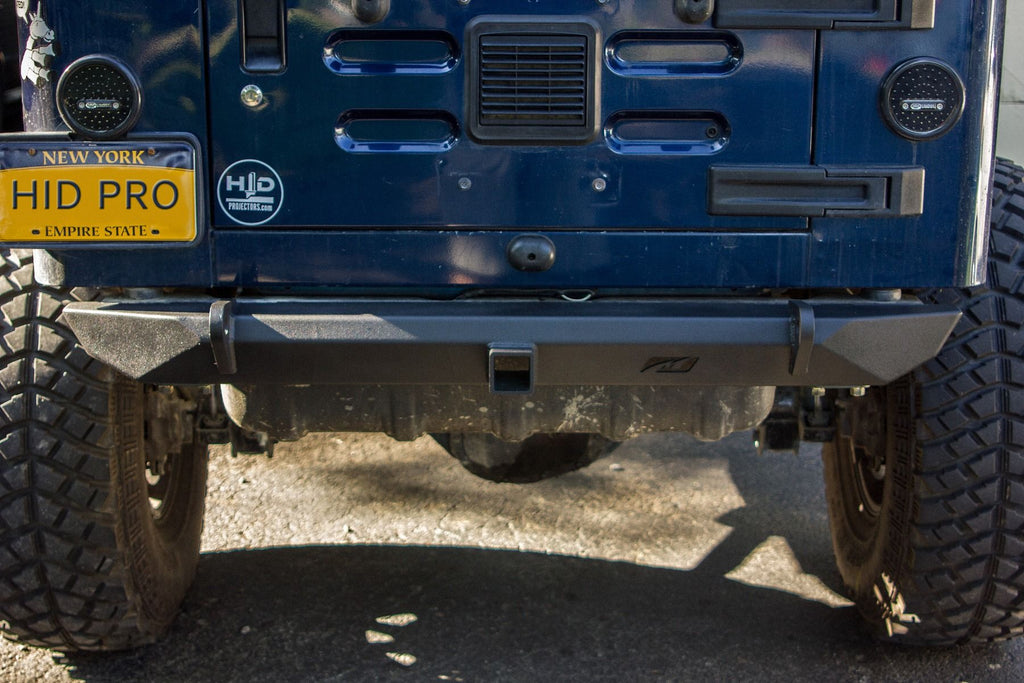 Motobilt Rear Bumpers Jeep CJ YJ TJ Rear Rock Crawler Bumper Bare Steel Motobilt - MB1024