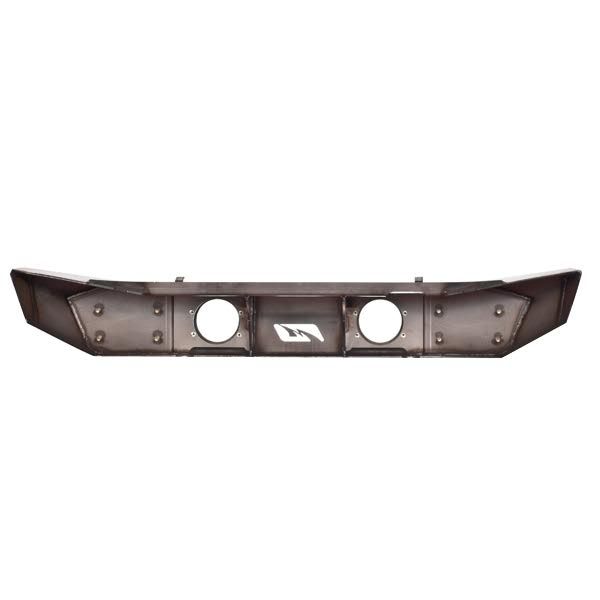 Motobilt Front Bumpers Jeep JK Front Bumper 07-18 Wrangler JK W/Fog Light Holes The Hammer Series Bare Steel Motobilt - MB1025F