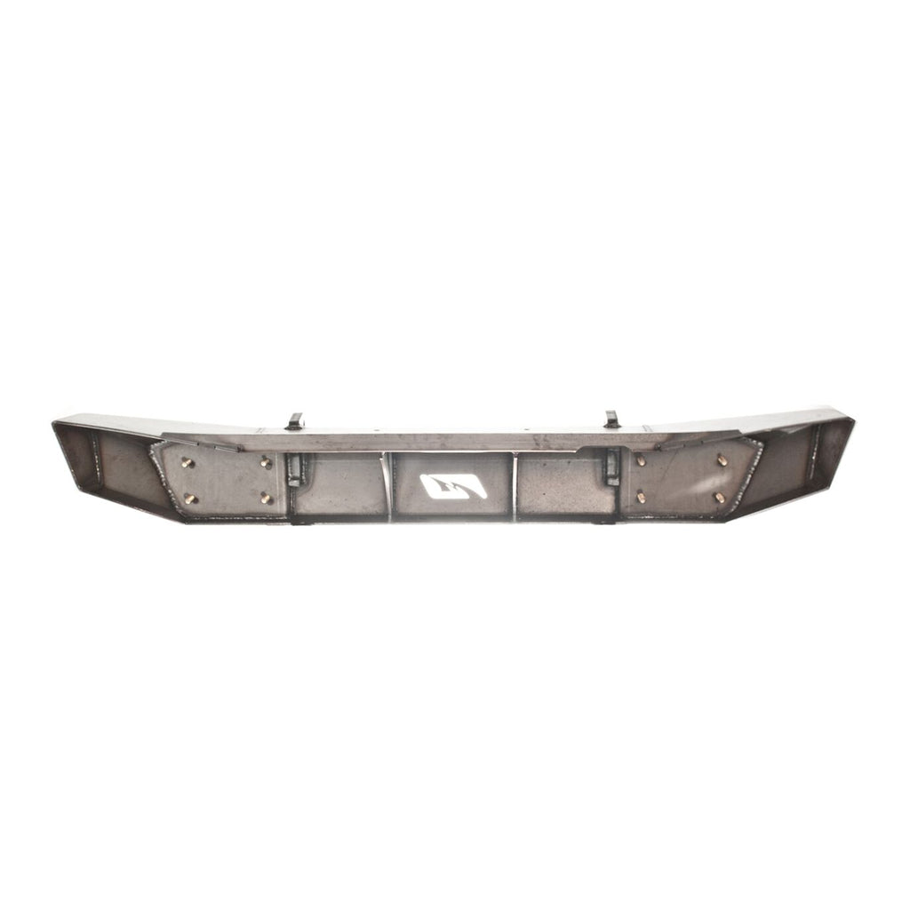 Motobilt Front Bumpers Jeep JK Front Bumper No Fog Lights 07-18 Wranger JK The Hammer Series Bare Steel Motobilt - MB1025