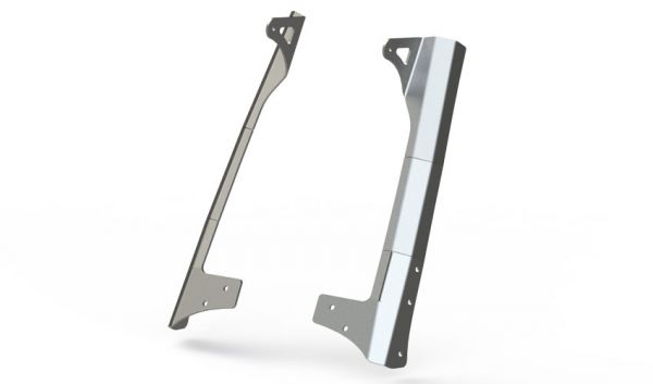 Motobilt Mounting Brackets(Lighting) Jeep JK 52 Inch LED Light Bar Mounts 07-18 Wrangler JK Motobilt - MB1029