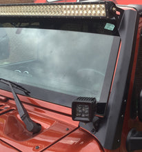 Load image into Gallery viewer, Motobilt Mounting Brackets(Lighting) Jeep JK 52 Inch LED Light Bar Mounts 07-18 Wrangler JK Motobilt - MB1029