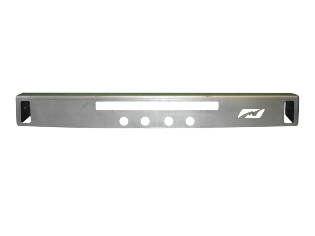 Motobilt Rear Bumpers Jeep JK Micro Rear Bumper W/Light Bar Cut Out 07-18 Wrangler JK Bare Steel Motobilt - MB1039