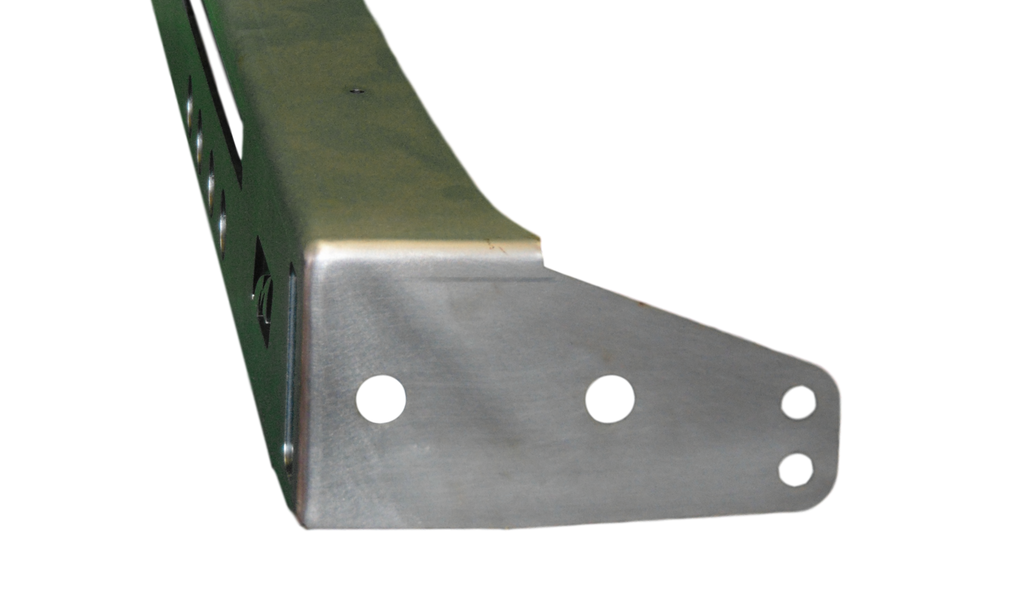 Motobilt Rear Bumpers Jeep JK Micro Rear Bumper W/Light Bar Cut Out 07-18 Wrangler JK Bare Steel Motobilt - MB1039