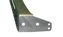 Load image into Gallery viewer, Motobilt Rear Bumpers Jeep JK Micro Rear Bumper W/Light Bar Cut Out 07-18 Wrangler JK Bare Steel Motobilt - MB1039