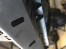 Load image into Gallery viewer, Motobilt Rocker Guards Jeep JK Unilimited Rocker Guards With Step 07-18 Wrangler JK Crusher Series Bare Steel Motobilt - MB1042