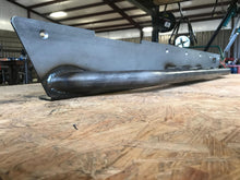 Load image into Gallery viewer, Motobilt Rocker Guards Jeep YJ Rocker Guards For Competition Corners W/Step 87-95 Wrangler YJ Bare Steel Motobilt - MB1043-S