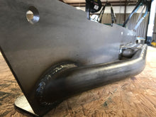 Load image into Gallery viewer, Motobilt Rocker Guards Jeep YJ Rocker Guards For Competition Corners W/Step 87-95 Wrangler YJ Bare Steel Motobilt - MB1043-S
