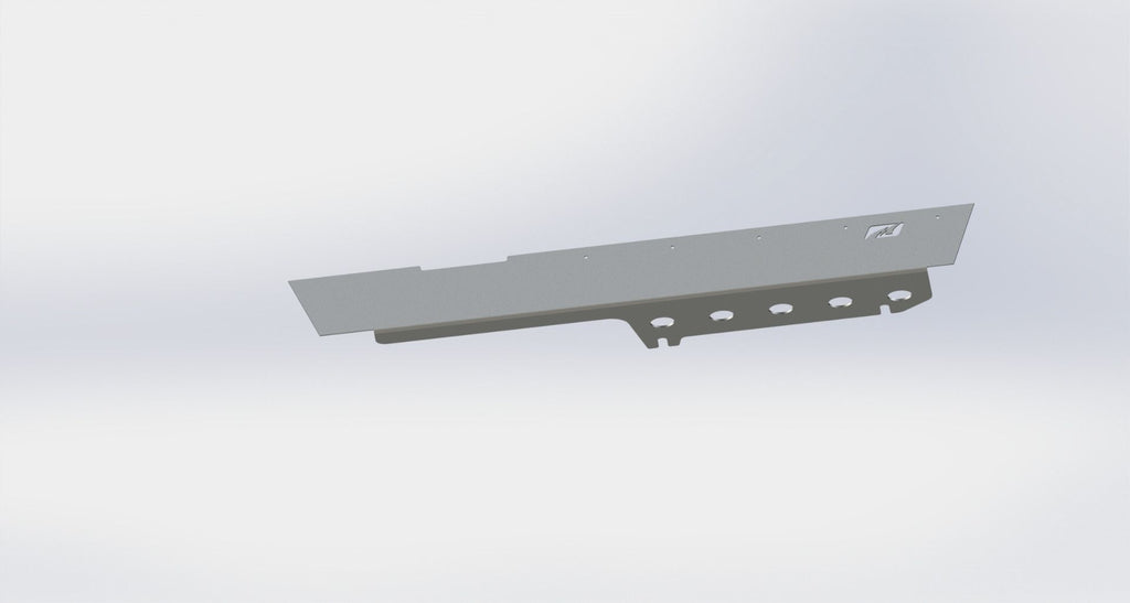 Motobilt Rocker Guards Jeep YJ Rocker Guards For Competition Corners 87-95 Wrangler YJ Bare Steel Motobilt - MB1043