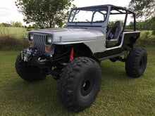 Load image into Gallery viewer, Motobilt Rocker Guards Jeep YJ Rocker Guards For Competition Corners 87-95 Wrangler YJ Bare Steel Motobilt - MB1043