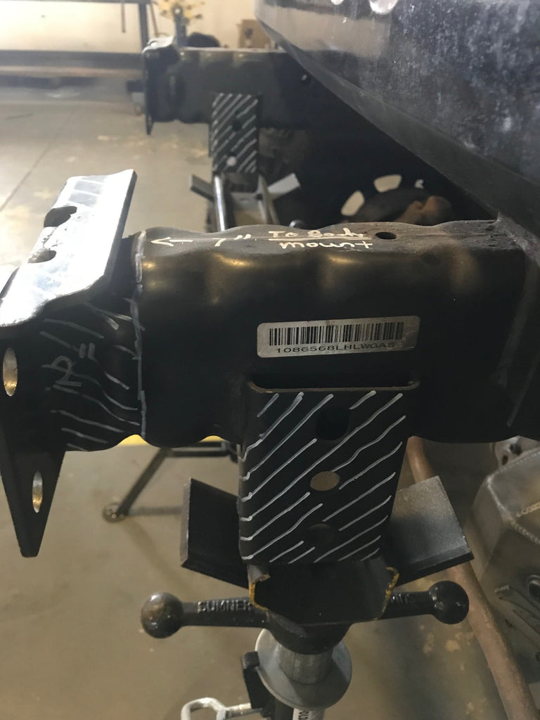 Motobilt Front Bumpers Jeep JK Front Bumper W/Stinger 07-18 Wrangler JK Hatchet Series Bare Steel Motobilt - MB1048-S