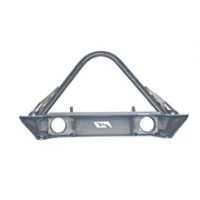 Load image into Gallery viewer, Motobilt Front Bumpers Jeep JK Front Bumper W/Stinger Fog Cutouts 07-18 Wrangler JK Hatchet Series Bare Steel Motobilt - MB1048F-S