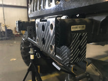 Load image into Gallery viewer, Motobilt Front Bumpers Jeep JK Front Bumper W/Stinger Fog Cutouts 07-18 Wrangler JK Hatchet Series Bare Steel Motobilt - MB1048F-S