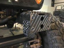 Load image into Gallery viewer, Motobilt Front Bumpers Jeep JK Front Bumper W/Stinger Fog Cutouts 07-18 Wrangler JK Hatchet Series Bare Steel Motobilt - MB1048F-S