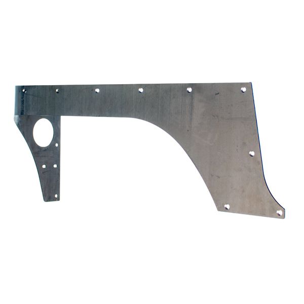 Motobilt Corner Armor Jeep YJ Competition Cut Corners Bare Steel Pair Motobilt - MB1049