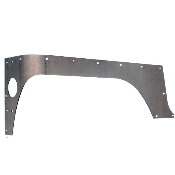 Motobilt Corner Armor Jeep YJ Competition Cut Corners Bare Steel Pair Motobilt - MB1049