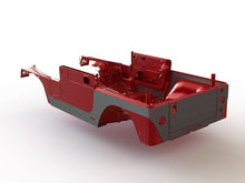 Load image into Gallery viewer, Motobilt Rocker Guards Jeep TJ Rocker Guards For Comp and Stretch Cut Corners 97-06 Wrangler TJ Bare Steel Motobilt - MB1054