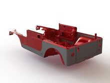 Load image into Gallery viewer, Motobilt Corner Armor Jeep TJ 4 Inch Stretch Cut Corners 97-06 Wrangler TJ Bare Steel Pair Motobilt - MB1058