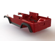 Load image into Gallery viewer, Motobilt Rocker Guards Jeep TJ Rocker Guards W/Stock Flares 97-06 Wrangler TJ Bare Steel Motobilt - MB1059