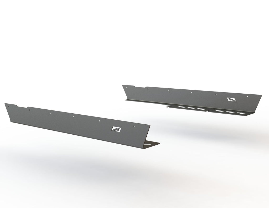 Motobilt Rocker Guards Jeep LJ Rocker Guards for Comp Cut Corners 04-06 Wrangler TJ Unlimited Bare Steel Motobilt - MB1062